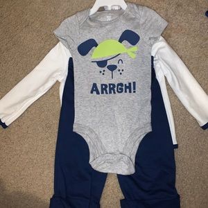 3 Piece Set Baby Boy